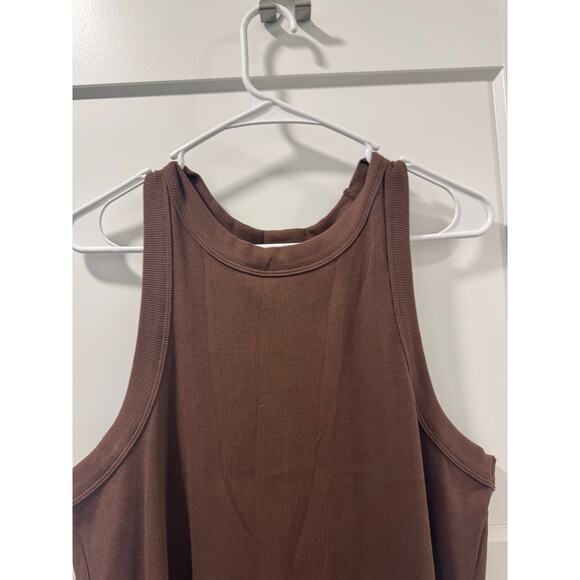 Old Navy Brown Ribbed Dress XL - Picture 2 of 4